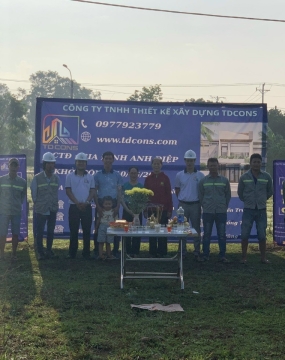 Thi công xây dựng Gia đình Anh Điệp (Tân Uyên)