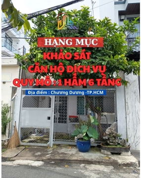Khảo sát công trình Gia đình Bác Ẩn (Chương Dương – TP.HCM)