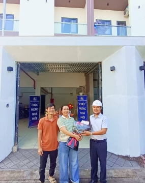 Bàn giao công trình CHDV cho gia đình Anh Thanh Chị Mỹ Ngữ _CĐT tại TP Thủ Đức