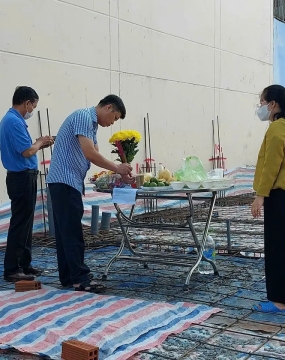 Biệt thự đơn lập TP Thủ Đức (đổ bê tông sàn trệt)