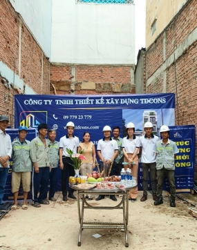 XÂY NHÀ TRỌN GÓI Gia đình Anh Niềm - Chị Hoa ( Khởi công )