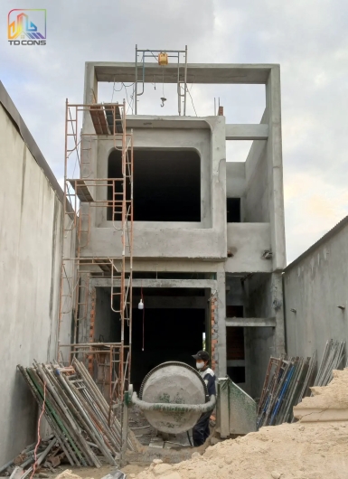 XÂY NHÀ TRỌN GÓI CHỊ THU BÌNH PHƯỚC ( PHẦN THÔ )