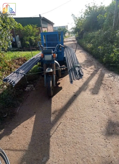 Gia đình Chị Thu (Triển khai công tác xây tường bao)