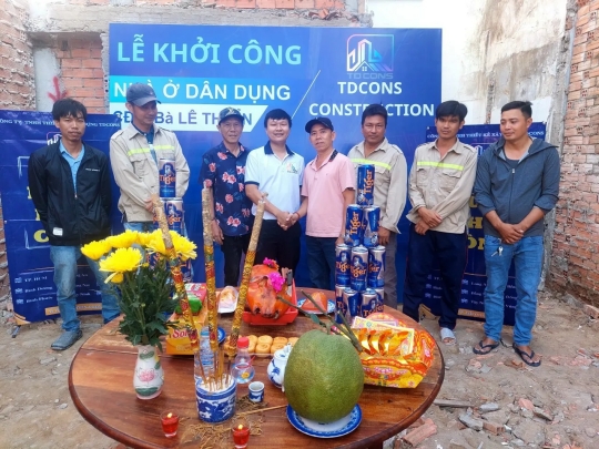 XÂY NHÀ TRỌN GÓI BÁC ẨN THỦ ĐỨC ( Khởi Công )