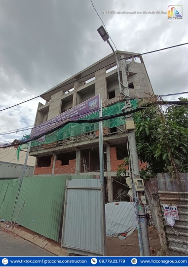 Công tác xây tô hoàn thiện công trình (TP Thủ Đức)