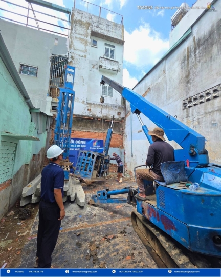 Hạng Mục Cọc Ép Tại Công Trình Nhà Ở Dân Dụng 4 Tầng (TP. HỒ CHÍ MINH)
