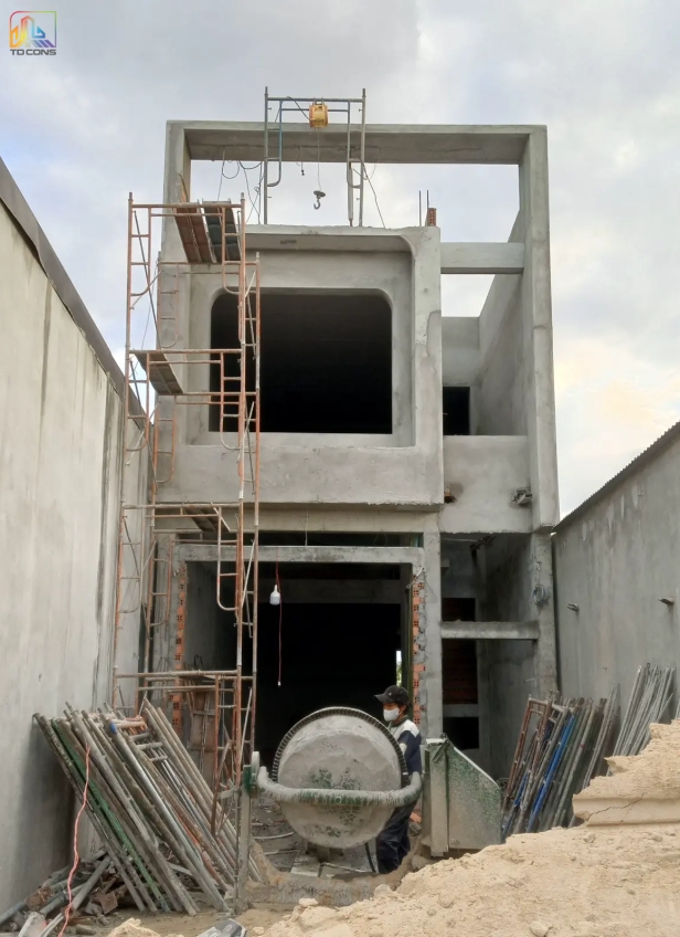 XÂY NHÀ TRỌN GÓI CHỊ THU BÌNH PHƯỚC ( PHẦN THÔ )