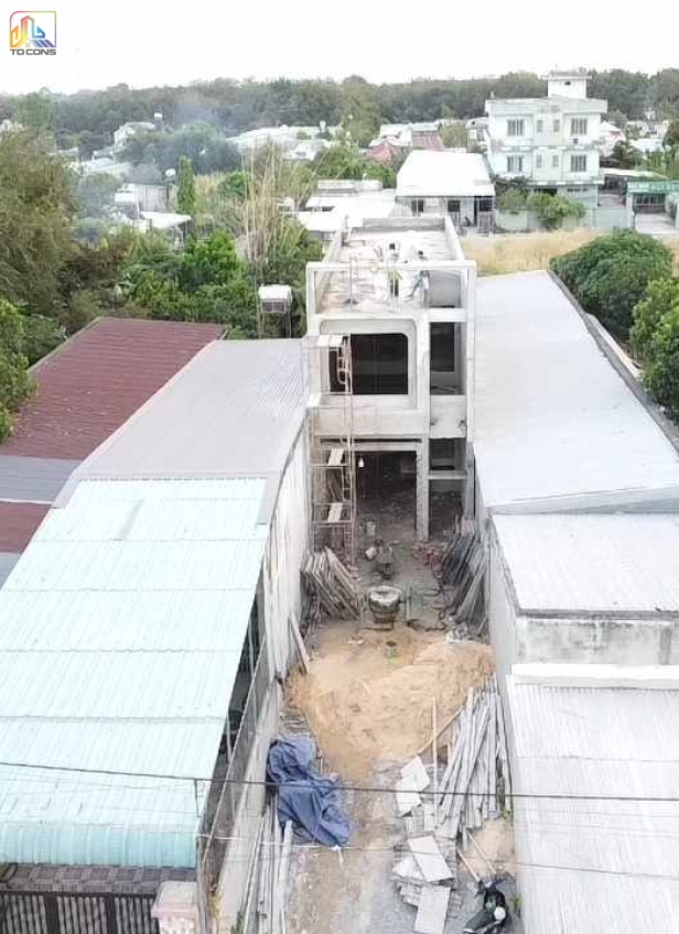 XÂY NHÀ TRỌN GÓI CHỊ THU BÌNH PHƯỚC ( PHẦN THÔ )